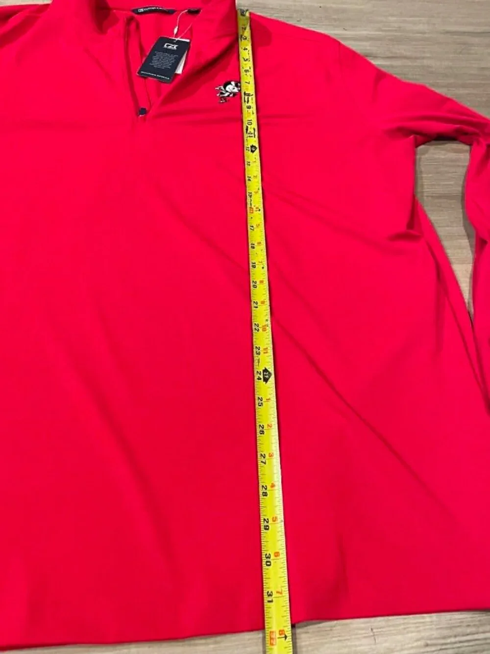 NCAA Cutter & Buck NCAA mens OSU buckeyes 1/4 zip pullover 2xl NEW